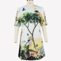 2020 Summer Printed Casual Dress Elegant Bodycon Dresses For Women